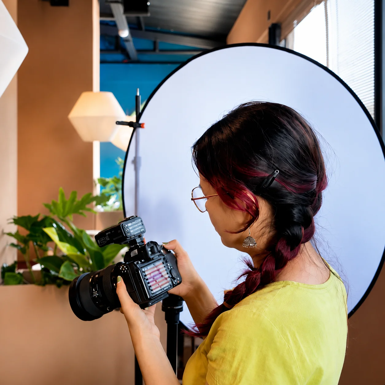 Behind the scenes